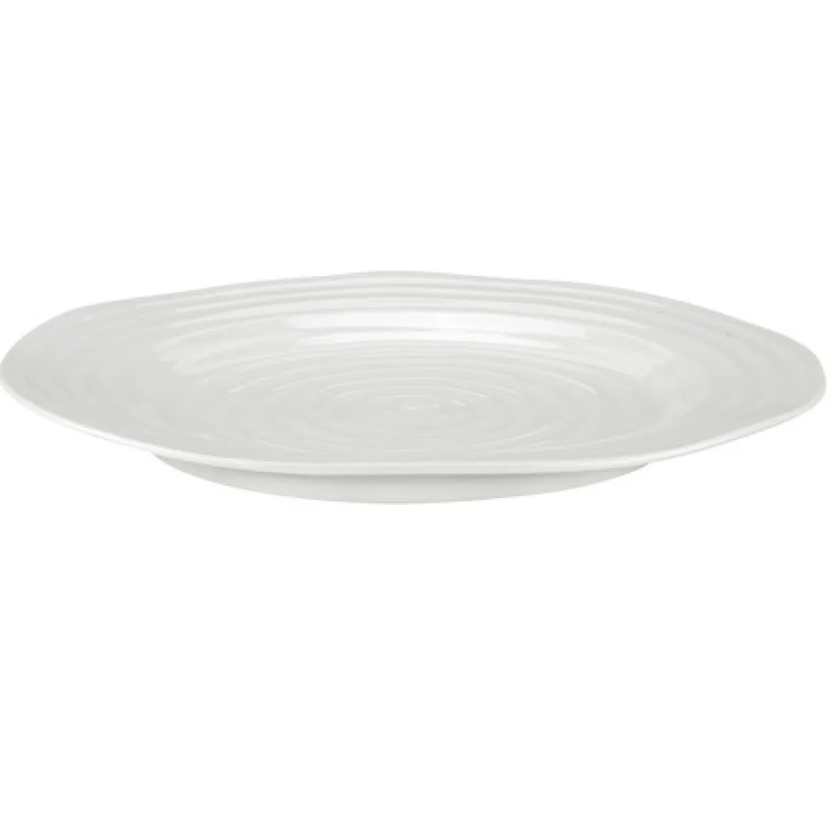 Portmeirion Sophie Conran Set of 4 Dinner Plates, White Discount