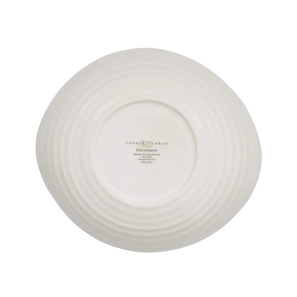 Portmeirion Sophie Conran Set of 4 Pasta Bowls, White Outlet