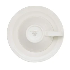 Portmeirion Sophie Conran Set of 4 Teacup & Saucer, White Discount
