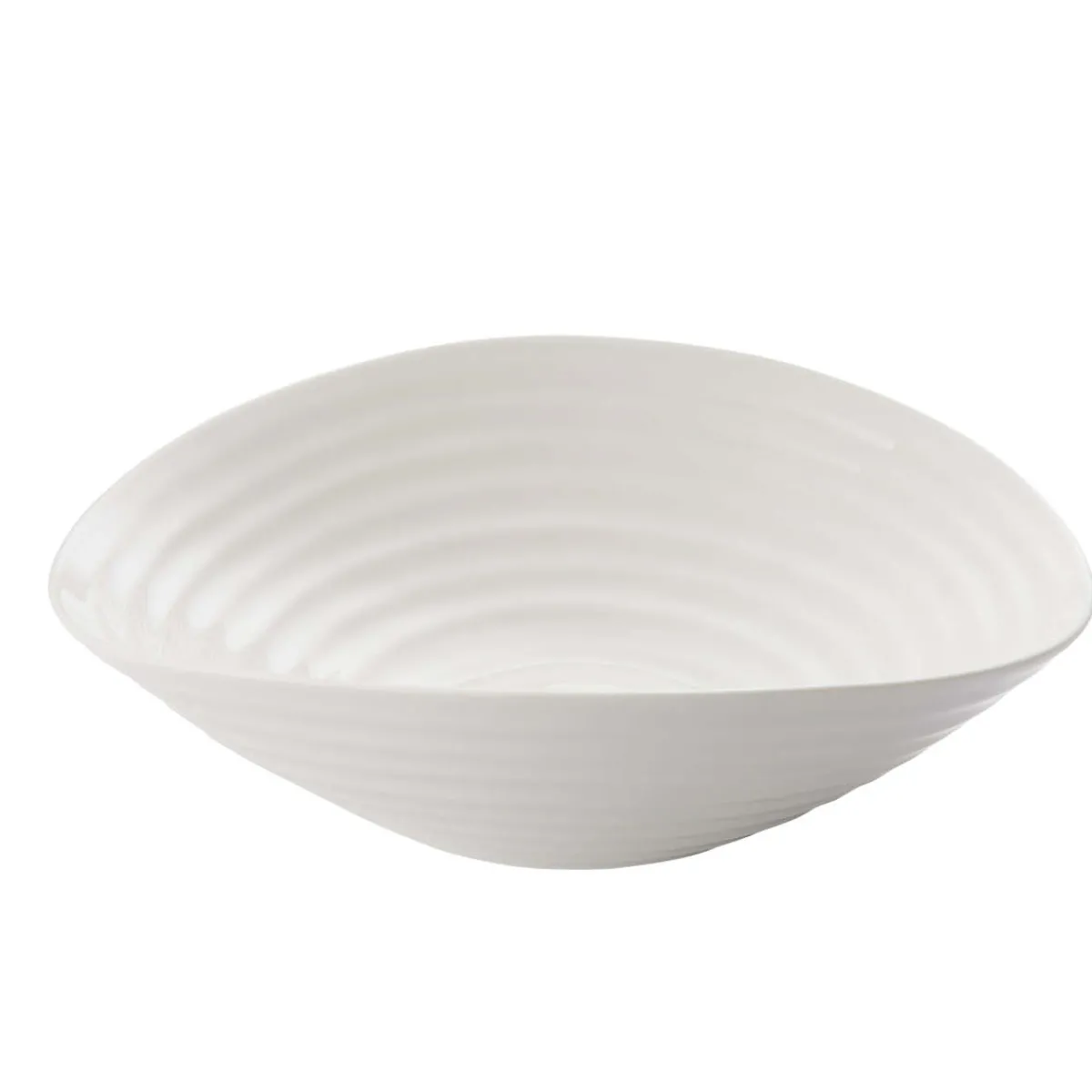 Portmeirion Sophie Conran Small Salad Bowl, White Outlet