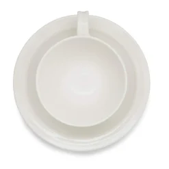 Portmeirion Sophie Conran Teacup & Saucer, White Best