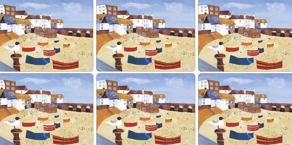 Pimpernel St Ives Windbreak Set of 6 Placemats Outlet