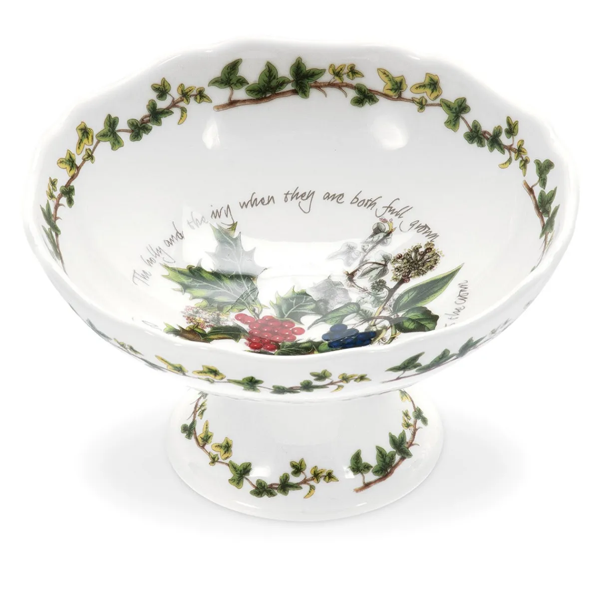 Portmeirion The Holly and the Ivy Scalloped Dish Hot