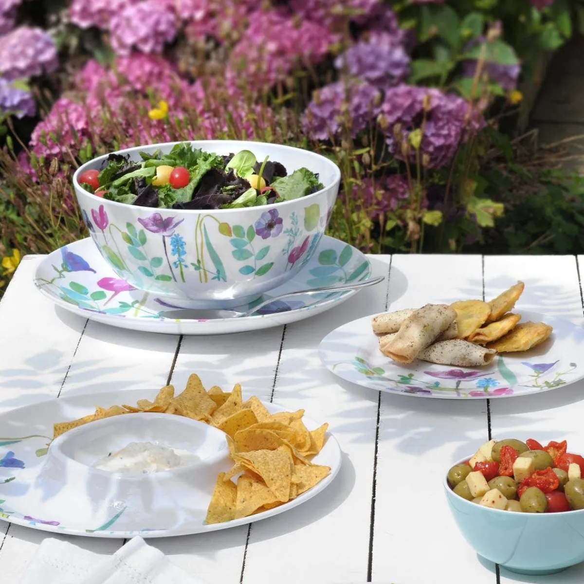 Portmeirion Water Garden Set of 4 Coupe Dinner Plates Online