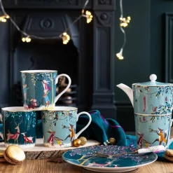 Portmeirion Woodland Tales Set of 4 Mugs, Assorted Best