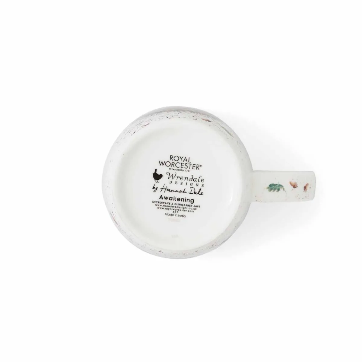 Royal Worcester Wrendale Designs Awakening Personalised Mug Outlet