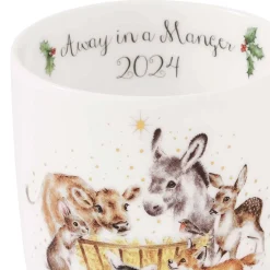 Royal Worcester Wrendale Designs Away in a Manger Mug Best