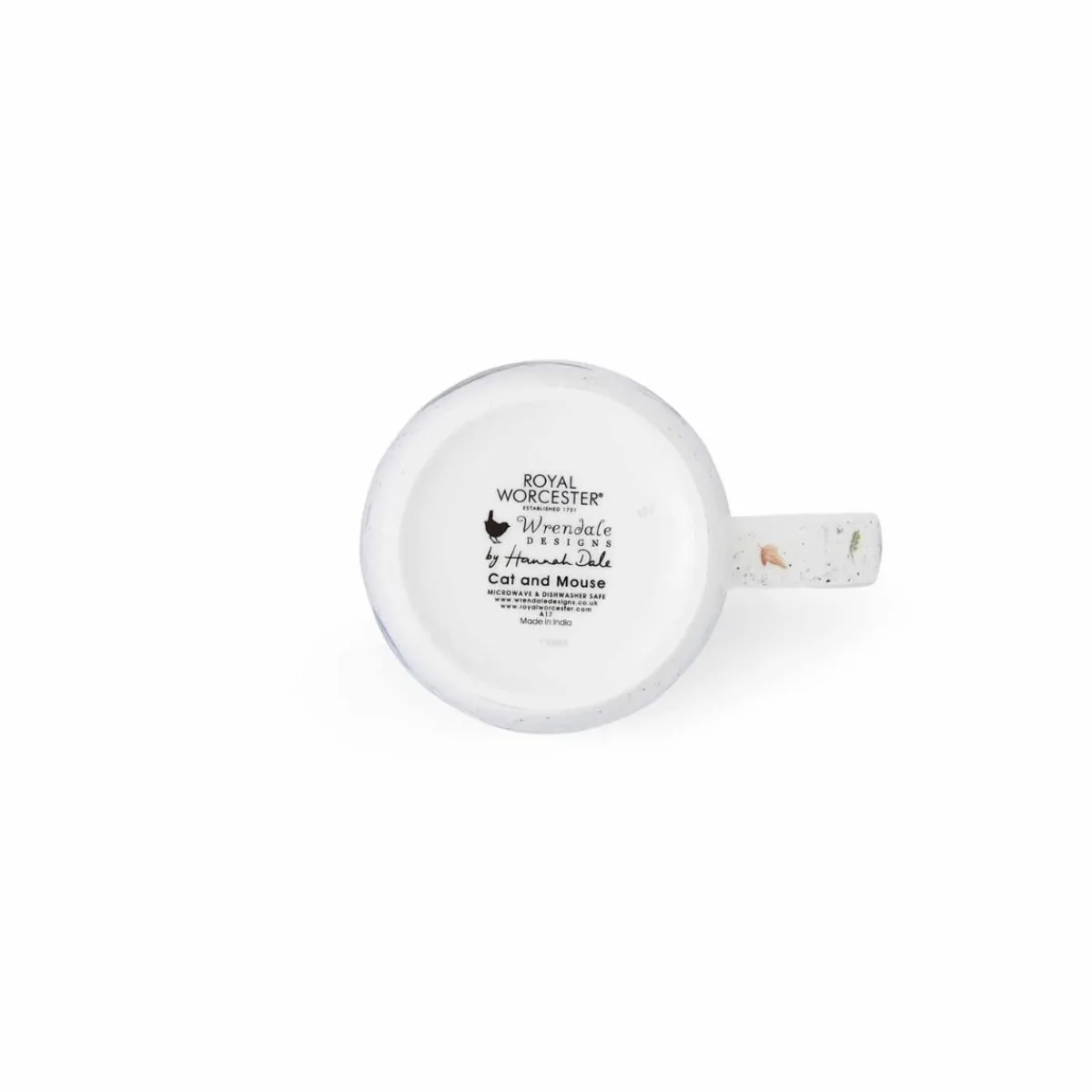 Royal Worcester Wrendale Designs Cat & Mouse Mug Outlet