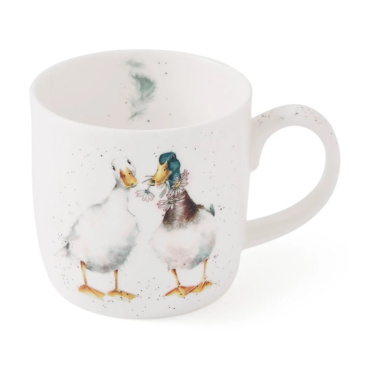 Royal Worcester Wrendale Designs Duck Love Mug Clearance