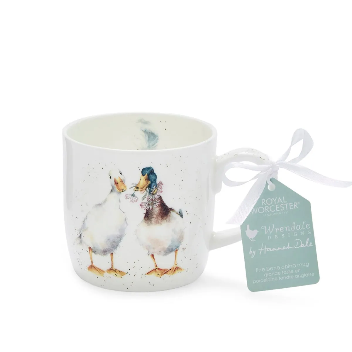 Royal Worcester Wrendale Designs Duck Love Mug Clearance