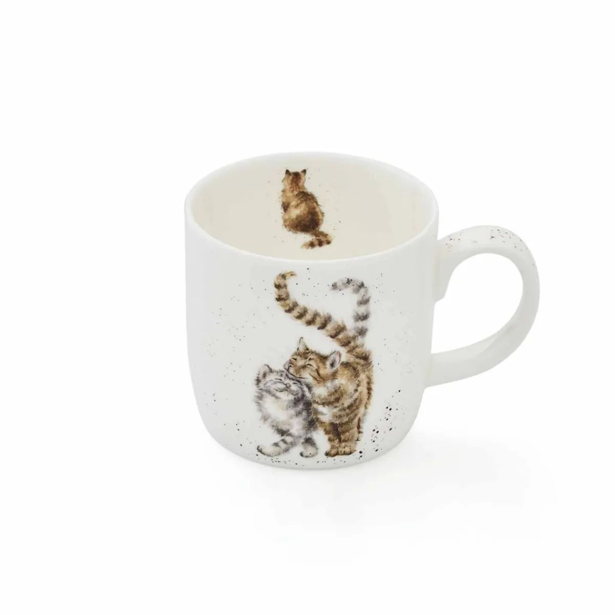 Royal Worcester Wrendale Designs Feline Good Personalised Mug New