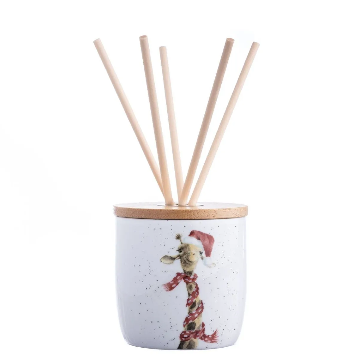 Wrendale Designs Festive Giraffe Reed Diffuser Clearance