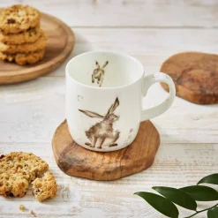 Royal Worcester Wrendale Designs Good Hare Day Personalised Mug Fashion