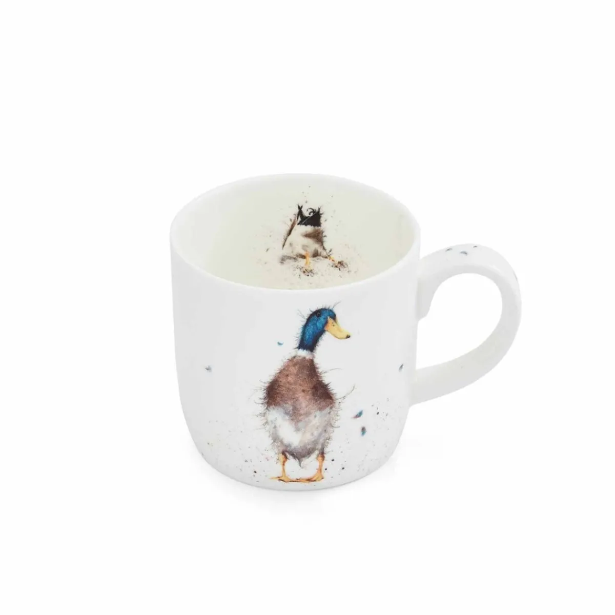 Royal Worcester Wrendale Designs Guard Duck Personalised Mug Hot