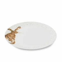 Royal Worcester Wrendale Designs Hare 4 Coupe Dinner Plates Fashion