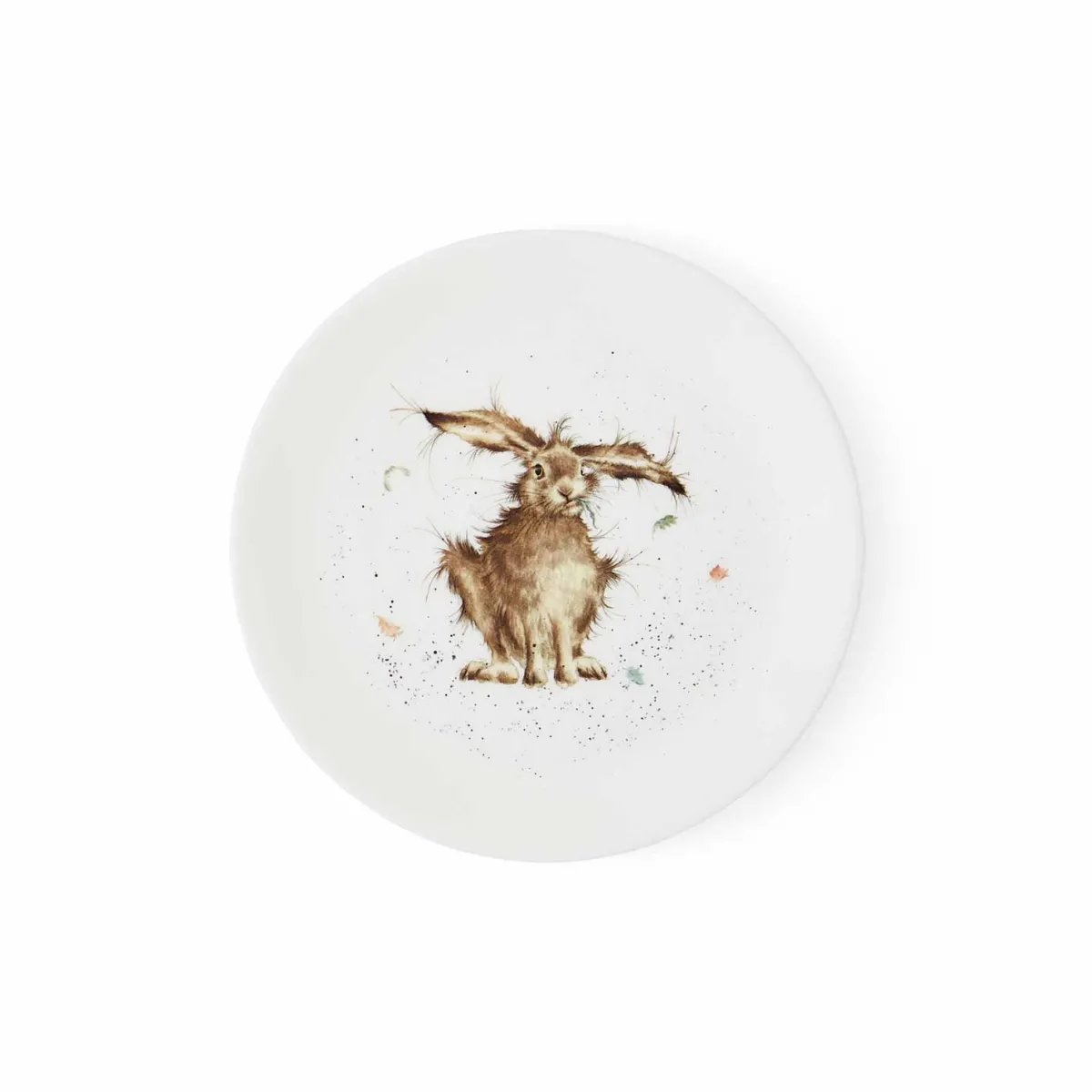 Royal Worcester Wrendale Designs Hare Set of 4 Coupe Plates Fashion