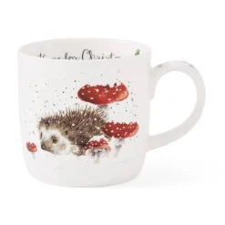 Royal Worcester Wrendale Designs Home for Christmas Mug Sale