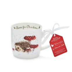 Royal Worcester Wrendale Designs Home for Christmas Mug Sale