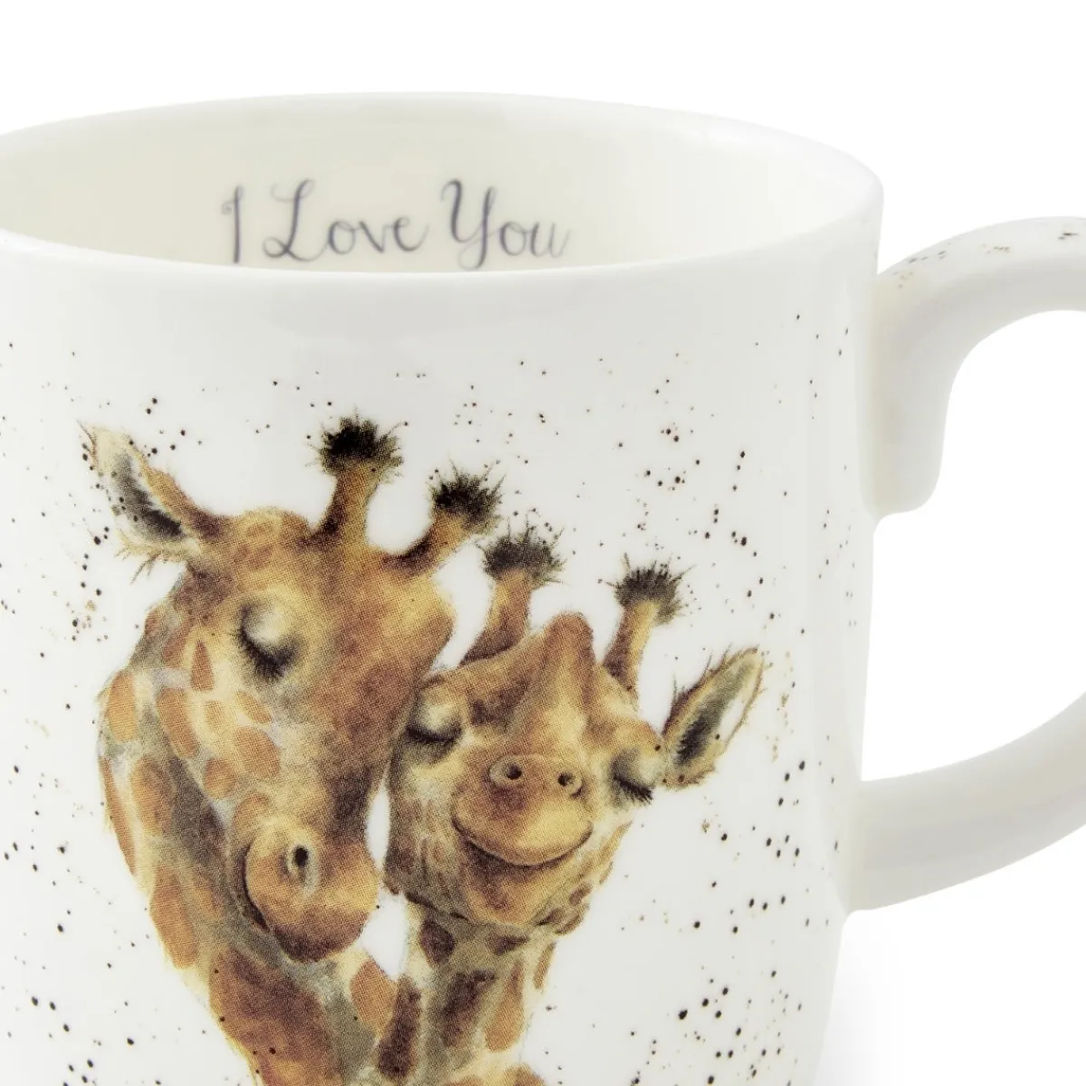Royal Worcester Wrendale Designs I Love You Large 14oz Mug Fashion