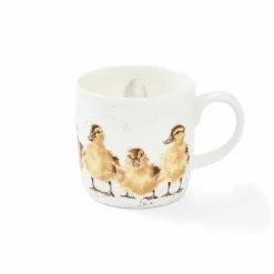 Royal Worcester Wrendale Designs Just Hatched Personalised Mug Outlet
