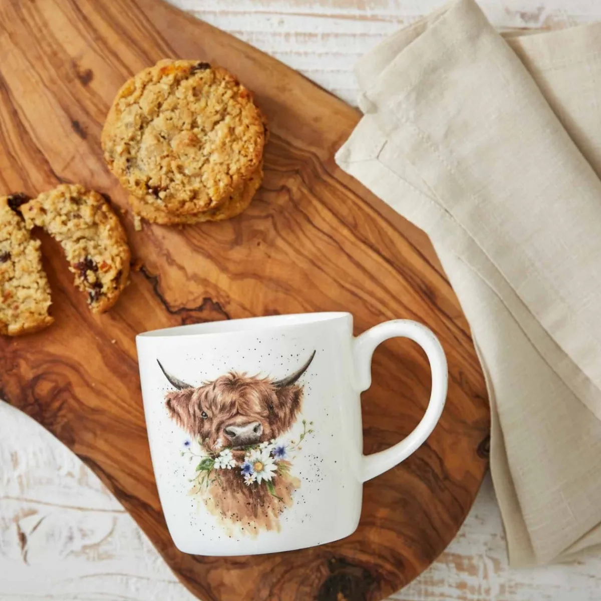 Royal Worcester Wrendale Designs Large 14oz Cow Mug Sale