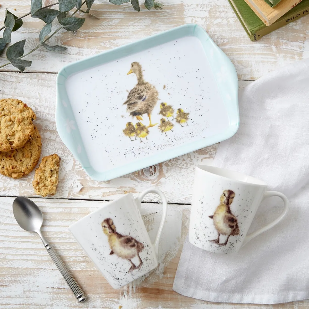 Royal Worcester Wrendale Designs Lovely Mum Mug & Tray Set Clearance
