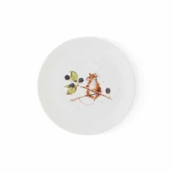 Royal Worcester Wrendale Designs Mouse Set of 4 Coupe Plates Discount