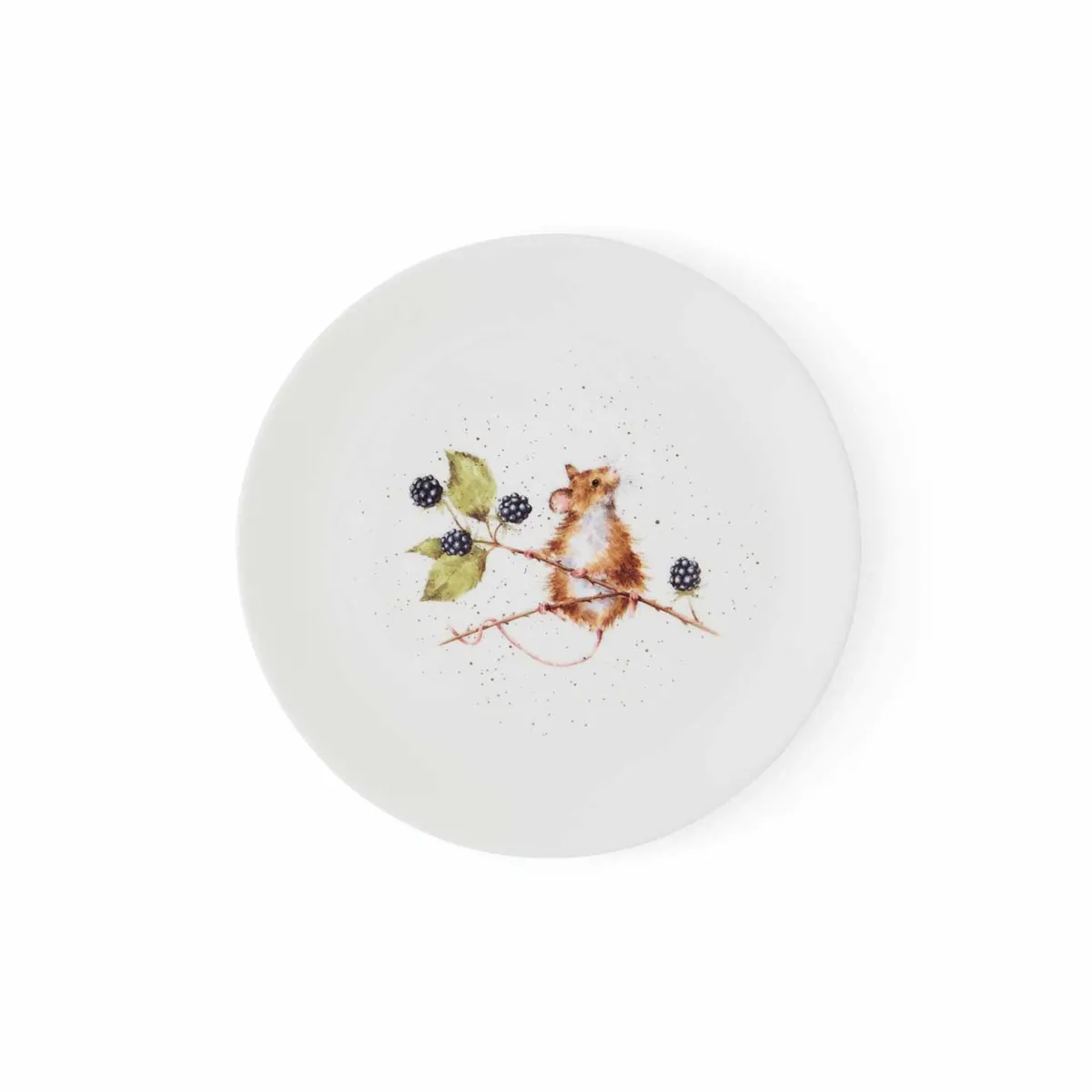 Royal Worcester Wrendale Designs Mouse Set of 4 Coupe Plates Discount