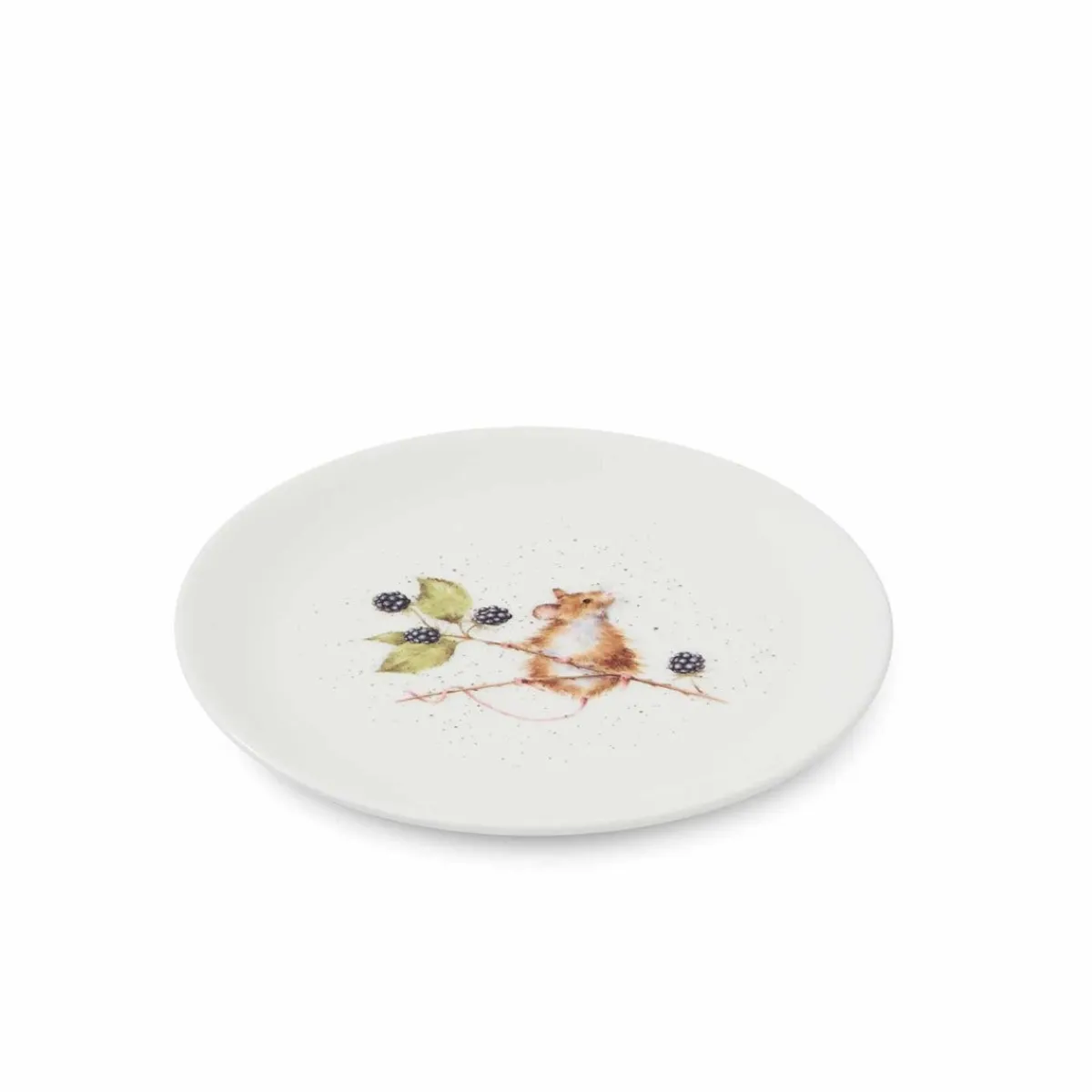 Royal Worcester Wrendale Designs Mouse Set of 4 Coupe Plates Discount