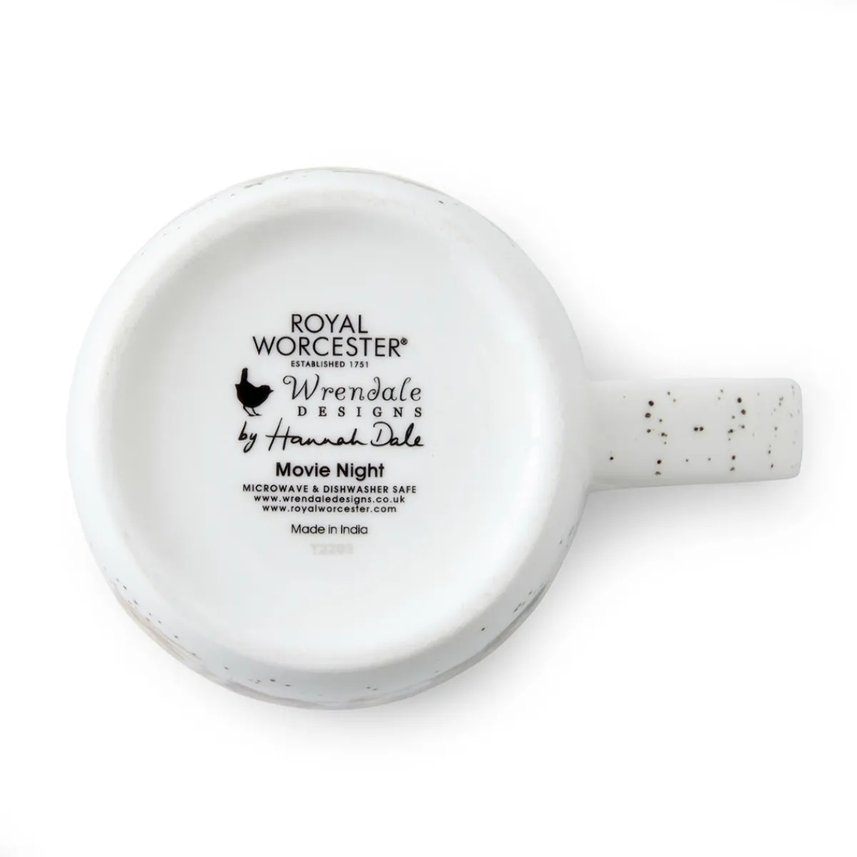 Royal Worcester Wrendale Designs Movie Night Mug Outlet