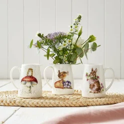 Royal Worcester Wrendale Designs Pottering About Posy Jug Best