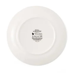 Royal Worcester Wrendale Designs Robin & Bunny Plate Set Clearance