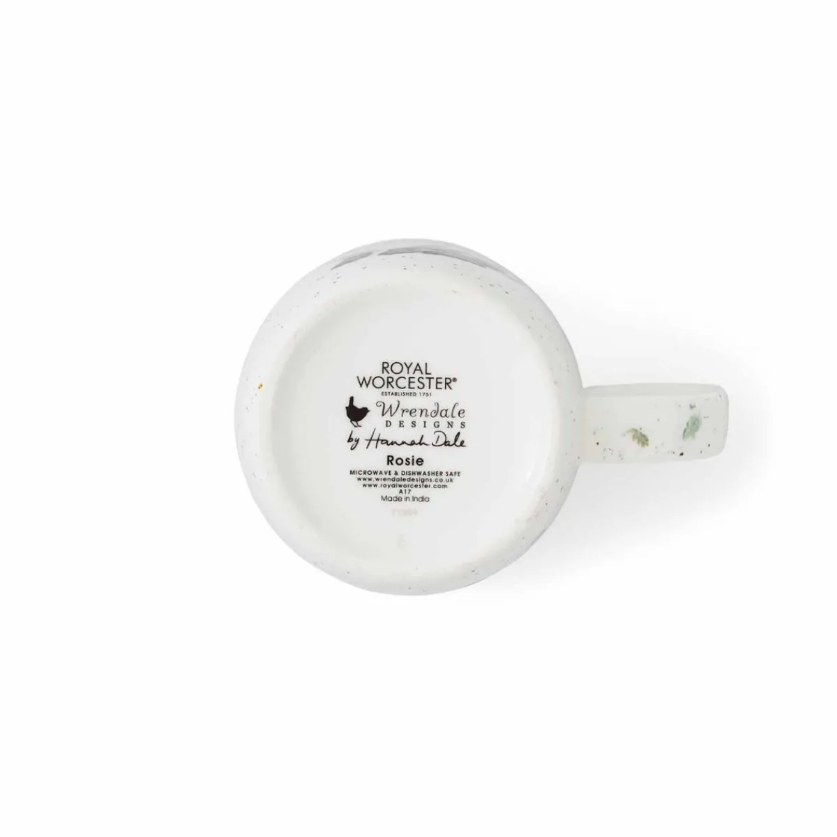 Royal Worcester Wrendale Designs Rosie Personalised Mug Hot