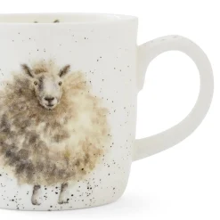 Royal Worcester Wrendale Designs Set Gift of 4 Mugs Outlet