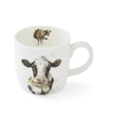 Royal Worcester Wrendale Designs Set Gift of 4 Mugs Outlet