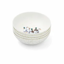 Royal Worcester Wrendale Designs Set of 4 Bowls Fashion