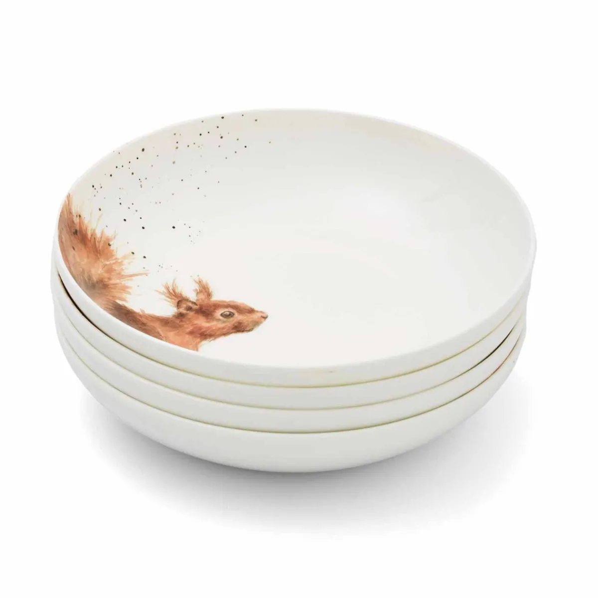 Royal Worcester Wrendale Designs Set of 4 Pasta Bowls Outlet