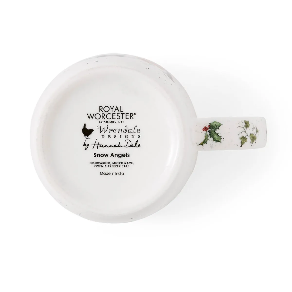 Royal Worcester Wrendale Designs Snow Angel Mug Outlet