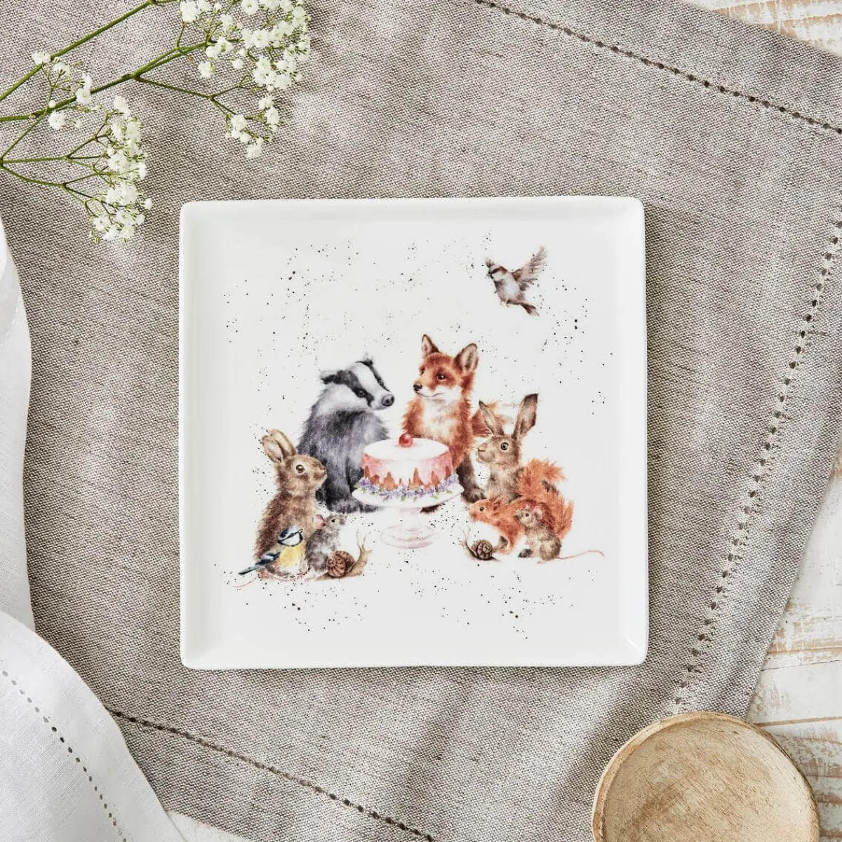 Royal Worcester Wrendale Designs Square Plate Best