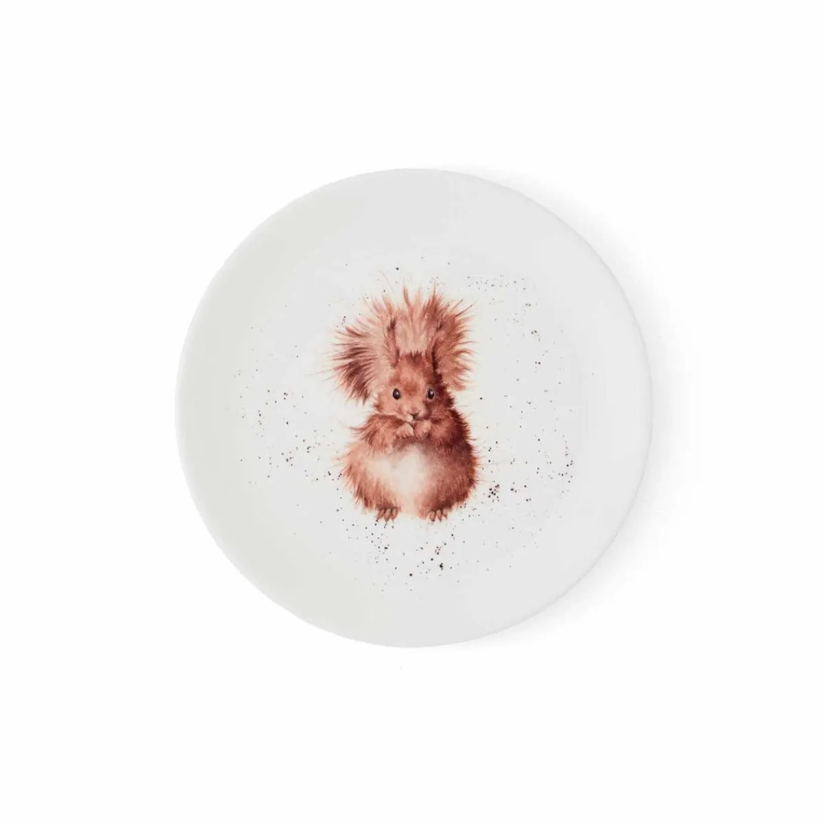 Royal Worcester Wrendale Designs 4 Squirrel Coupe Plates,20cm Fashion