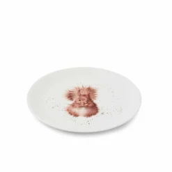 Royal Worcester Wrendale Designs 4 Squirrel Coupe Plates,20cm Fashion