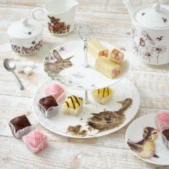 Royal Worcester Wrendale Designs 2-Tier Cake Stand Best