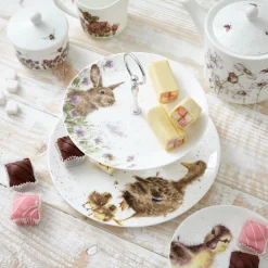 Royal Worcester Wrendale Designs 2-Tier Cake Stand Best