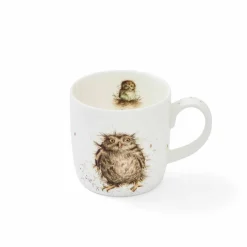 Royal Worcester Wrendale Designs What a Hoot Personalised Mug Discount