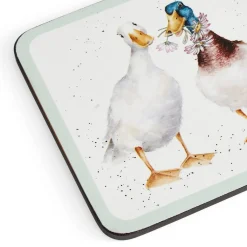 Pimpernel Wrendale Designs Wildflowers 4 Coasters New