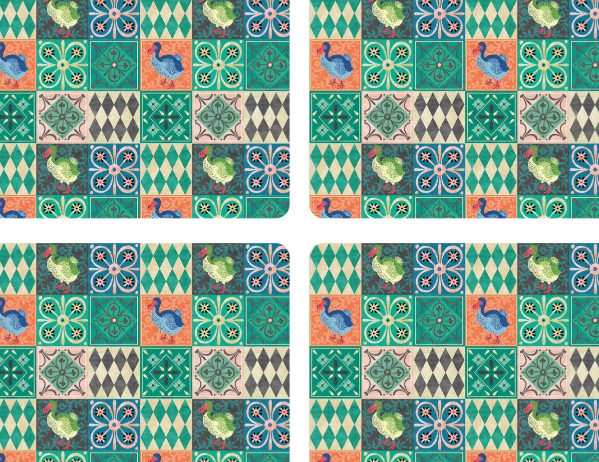 Pimpernel Zanzibar Set of 4 Large Placemats Fashion
